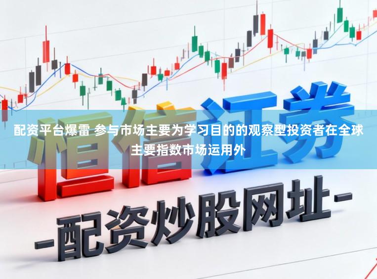 配资平台爆雷 参与市场主要为学习目的的观察型投资者在全球主要指数市场运用外