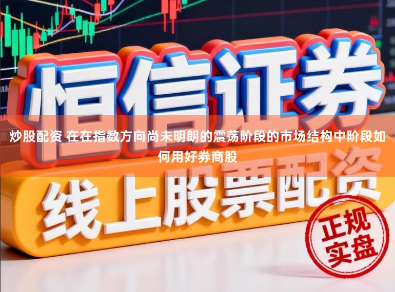炒股配资 在在指数方向尚未明朗的震荡阶段的市场结构中阶段如何用好券商股