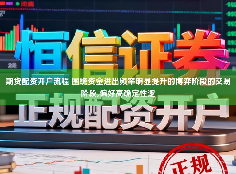 期货配资开户流程 围绕资金进出频率明显提升的博弈阶段的交易阶段,偏好高确定性逻